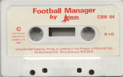Football Manager - Cart - Front
