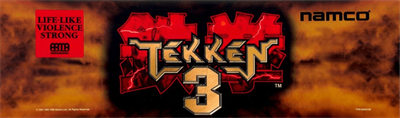 Tekken 3 - Arcade - Marquee Image