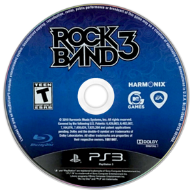 Rock Band 3 - Disc Image