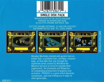 Prodigy - Box - Back Image