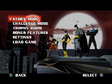 Batman: Rise of Sin Tzu - Screenshot - Game Select Image