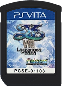 Ys VIII: Lacrimosa of Dana - Fanart - Cart - Front Image