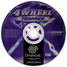 4 Wheel Thunder - Disc Image