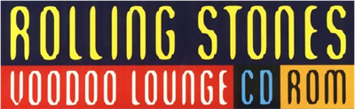 Rolling Stones Voodoo Lounge CD-ROM - Clear Logo Image