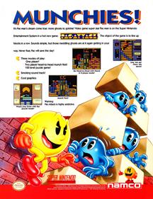 Pac-Attack - Advertisement Flyer - Front Image