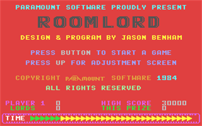 RoomLord - Screenshot - Game Title Image
