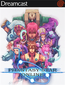 Phantasy Star Online - Fanart - Box - Front Image