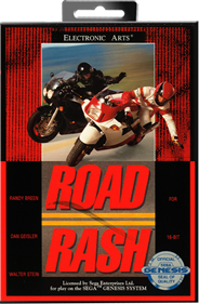 Road Rash - Box - Front - Reconstructed