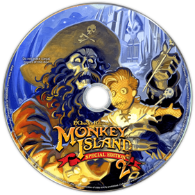 Monkey Island 2: LeChuck's Revenge: Special Edition - Fanart - Disc Image