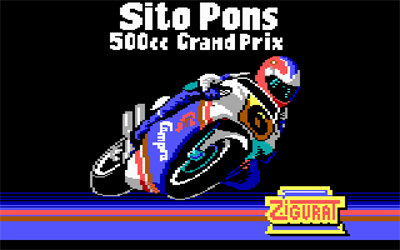 Sito Pons 500cc Grand Prix - Screenshot - Game Title Image