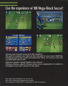 Super Sidekicks 2: The World Championship - Box - Back Image