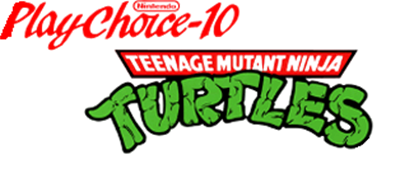 Teenage Mutant Ninja Turtles (PlayChoice-10) - Clear Logo Image