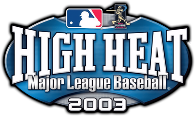 High Heat Major League Baseball 2003 - Clear Logo Image