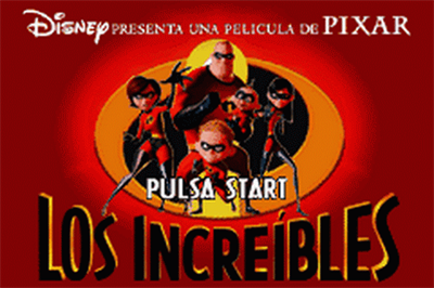 The Incredibles - Screenshot - Game Title Image