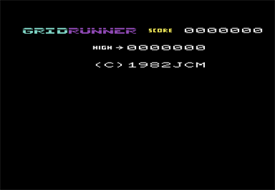 Gridrunner - Screenshot - Game Title Image