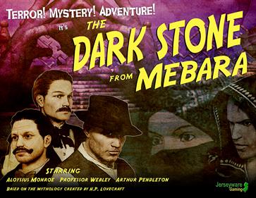 The Dark Stone from Mebara - Advertisement Flyer - Front Image