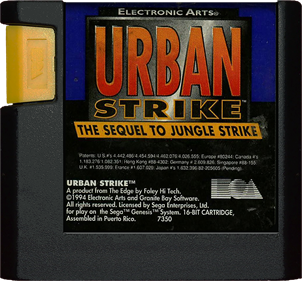 Urban Strike: The Sequel to Jungle Strike - Cart - Front Image