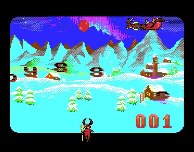 Santa's Little Helper, Satan