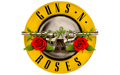 Guns N' Roses - Clear Logo Image