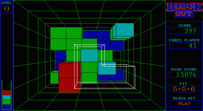 Block Out - Screenshot - Gameplay Image