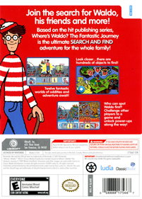 Where's Waldo?: The Fantastic Journey - Box - Back Image