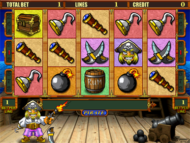 Pirate (Fruit Machine) - Screenshot - Gameplay Image