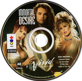 Immortal Desire - Disc Image