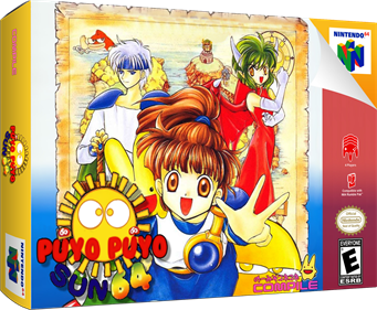 Puyo Puyo Sun 64 - Box - 3D Image