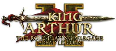 King Arthur II: The Role-Playing Wargame + Dead Legions - Clear Logo Image