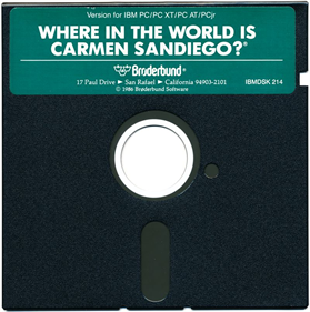 Where in the World is Carmen Sandiego? - Disc Image
