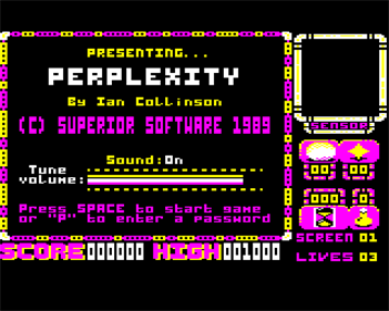 Perplexity - Screenshot - Game Select Image