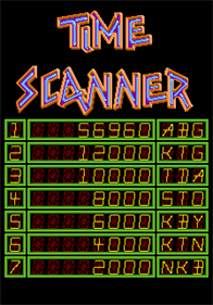 Time Scanner - Screenshot - High Scores Image