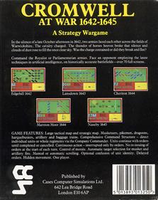 Cromwell at War 1642-1645 - Box - Back Image