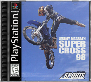 Jeremy McGrath Supercross 98 - Box - Front - Reconstructed Image