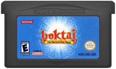 Boktai: The Sun Is in Your Hand - Fanart - Cart - Front Image