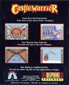 Castle Warrior - Box - Back Image