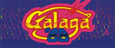 Galaga '88 - Arcade - Marquee Image