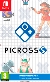 PICROSS S GENESIS & Master System edition - Fanart - Box - Front Image