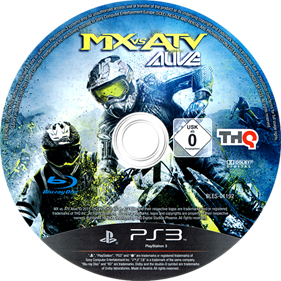 MX vs. ATV Alive - Disc Image