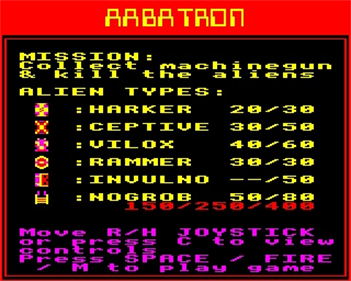 Aabatron - Screenshot - Game Title Image