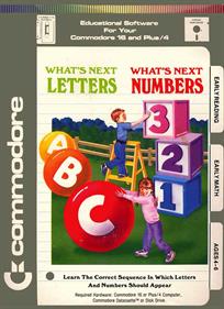 What's Next Letters / What's Next Numbers - Box - Front Image