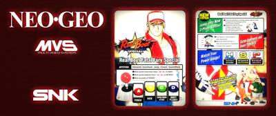 Real Bout Fatal Fury Special - Arcade - Marquee Image
