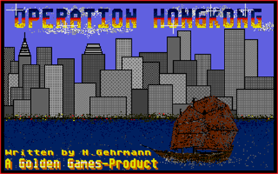 Operation HongKong - Screenshot - Game Title Image