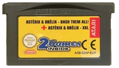 2 in 1: Asterix & Obelix: Bash Them All! / Asterix & Obelix XXL - Cart - Front Image