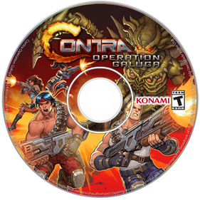 Contra: Operation Galuga - Disc Image