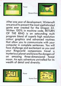 Return of the Ring - Box - Back Image