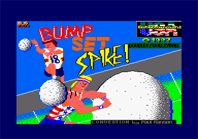 Bump, Set, Spike!  - Screenshot - Game Title Image