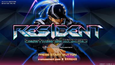 beatmania IIDX 30 RESIDENT - Screenshot - Game Title Image
