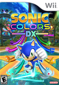 Sonic Colors DX - Box - Front Image