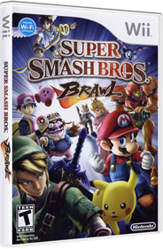 Super Smash Bros. Brawl - Box - 3D Image